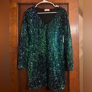 NWT altard state size small sequin dress